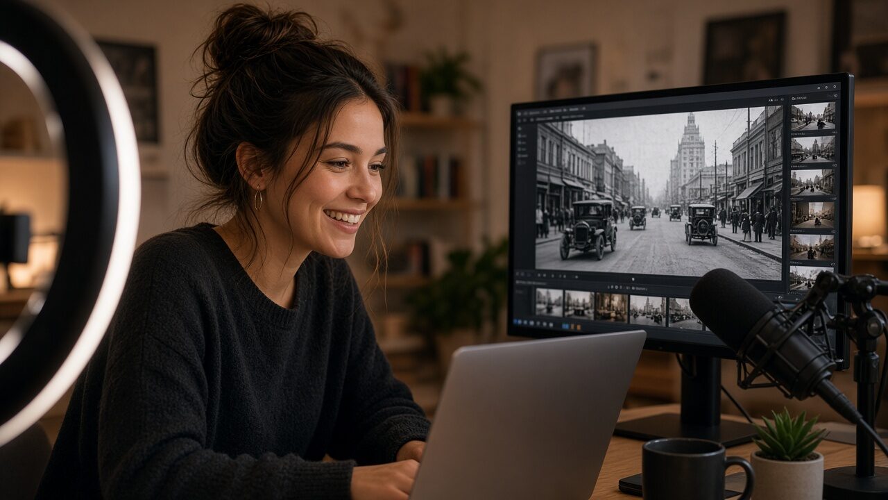 True-crime and storyteller creators — cleaning licensed archival clips for episodes and Shorts